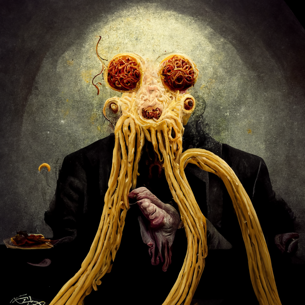 1fe1dcbe-62db-49f0-bf6f-f1776cd5fff7_verstaerker_httpss.mj.runDJ7bc8__lovecraft_eats_in_a_restaurant._a_spaghetti-monster_comes_in.png
