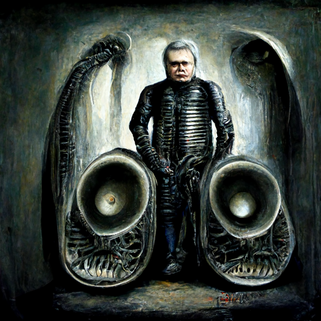 acbee5a7-1f11-4af1-8106-4e937291de15_verstaerker_httpss.mj.runu8CmDF__a_man_with_a_speaker__hr_giger.png